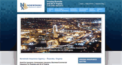 Desktop Screenshot of norwinskiinsuranceagency.com